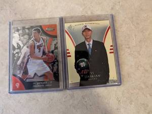 2 Yi Jianlian Rookie Cards...