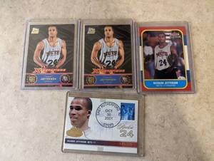 4 Richard Jefferson Rookie Cards, 1...