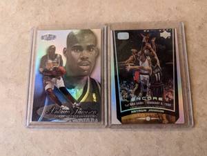 2 Antawn Jamison cards...