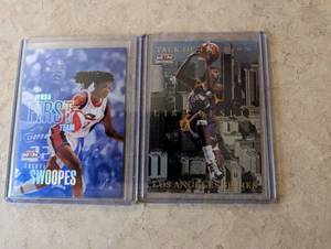 2 WNBA cards, Lisa Leslie and Shery...
