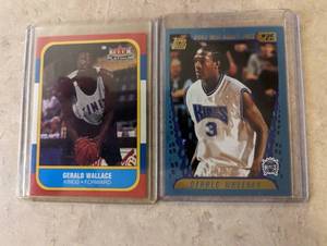 2 Gerald Wallace Rookie Cards...
