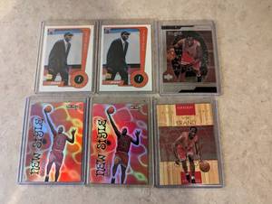 6 Elton Brand cards including Rooki...