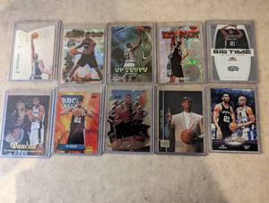 10 Tim Duncan cards...