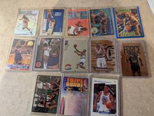 13 Charles Barkley cards...