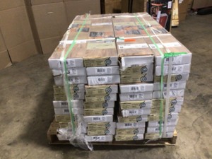 lot 1 image: TrafficMaster Lakeshore Pecan 7 mm Thick x 7-23 in. Wide x 50-58 in. Length Laminate Flooring (1063.48 sq. ft.  pallet) 44 cases, Review all pictures
