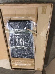 lot 15 image: HeatMaxx Pyramid Patio Heater 89.5 in. 40,000 BTU Outdoor Propane Heater, Spiral Flame Patio Heater, open Box, review all pictures