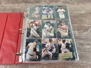 1994 Topps Stadium Club Baseball Cards in Binder