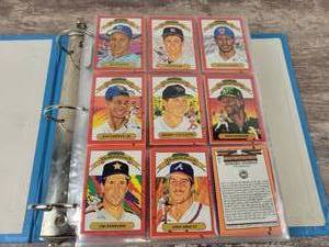 1990 Donruss Baseball Cards in Binder