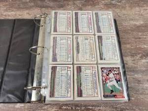 1992 Topps Baseball Cards in Binder