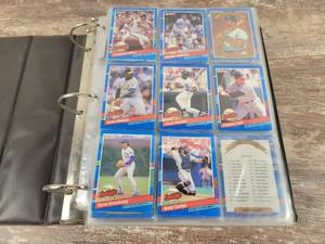 1991 Donruss Baseball Cards in Binder