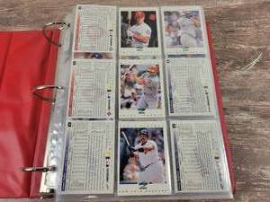 1996 Score Baseball Cards in Binder
