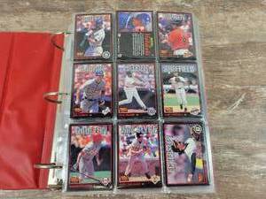 1993 Triple Play Baseball Cards in Binder