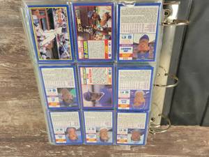 1990 Score Baseball Cards in Binder