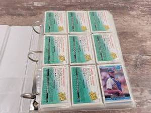 1992 Donruss Baseball Cards in Binder