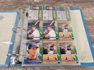 1993 Stadium Club & 1993 Stadium Club Toys-R-Us Baseball Cards in Binder