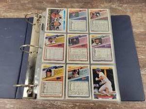 1993 Topps Baseball Cards in Binder