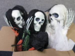 Set of 3 Hanging Grim Reapers...