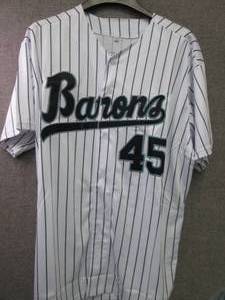 XL- #45 Barons Baseball Jersey Men...