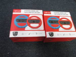 2- 2pks Steering Wheels for Nintend...