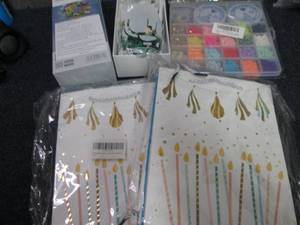 2 Craft Sets, 2 Pks Gift Bags...