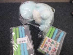 2- 4pks Baby Teething Tubes, Unicor...