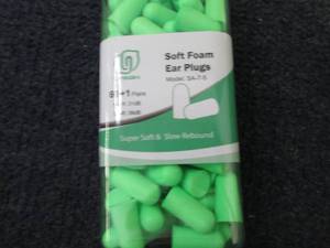 Box of Ultra Soft Foam Earplugs 60 ...
