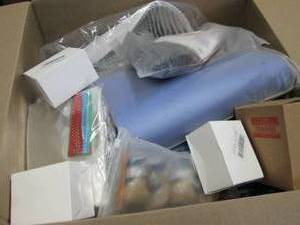 Box of Assorted Small Overstock Ite...