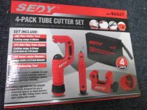 SEDY 4-Pack Tube Cutter Set with 3...