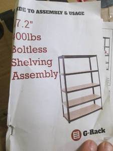 77.2 inch boltless shelving ...