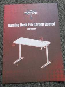 55 inch carbon coated gaming desk ...