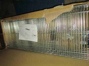 wire shelving unit with wheels ...