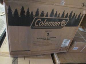 coleman one spa open box ...