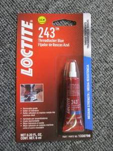 87 .20 fl oz loctite 243 threadloc...