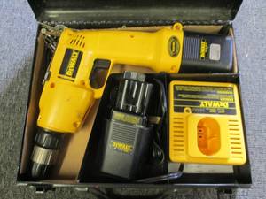 dewalt 12 volt drill in metal case ...