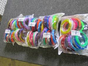 5 packages of 3d pen filament ...