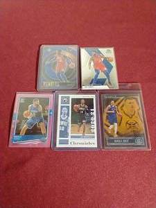 lot 2 image: (5) Current NBA Star Cards - Jokic, Morant, Etc