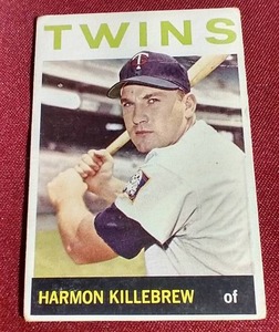 lot 3 image: 1964 Harmon Killebrew Card