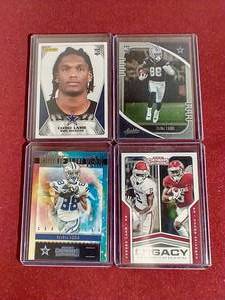 lot 29 image: (4) 2020 CeeDee Lamb Rookie Cards