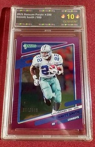 lot 35 image: Mint Slabbed Emmitt Smith Card - #d500