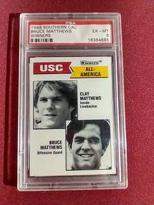 lot 53 image: Graded & Slabbed ClayBruce Matthews Card