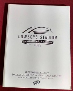 lot 67 image: 2009 Dallas Cowboys Yearbook - Opening Season at New Stadium