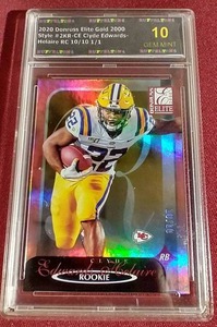 lot 77 image: Mint Slabbed Clyde Edwards-Helaire Rookie Card - #d10