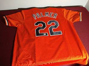 lot 79 image: Autographed Jim Palmer Orioles Jersey - WCOA