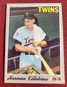lot 91 image: 1970 Topps Harmon Killebrew Card