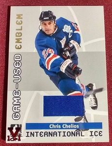 lot 94 image: Chris Chelios Jersey Card - 11
