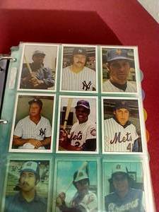 lot 101 image: 1976 SSPC Baseball Complete Set  Promo Cards With Legends