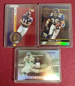 lot 103 image: (3) Numbered Vikings Star Cards