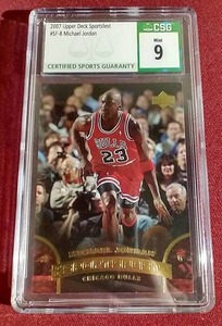 lot 109 image: 2007 Upper Deck Michael Jordan - CSG 9