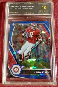 lot 110 image: Mint Slabbed Julio Jones Card - #d99