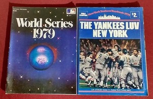 lot 117 image: (2) 1979 Baseball Programs